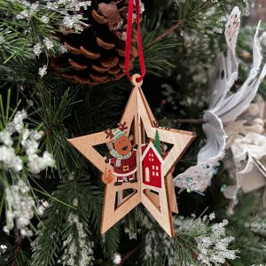 Globuri 3D steluță