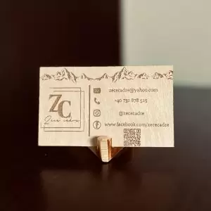 Carte de vizită mesteacăn